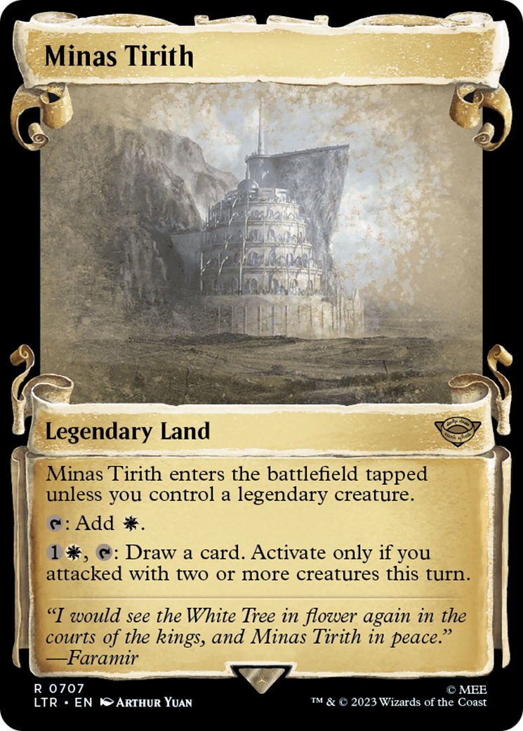 Minas Tirith [The Lord of the Rings: Tales of Middle-Earth Showcase Scrolls] | Deep Dive Games St. Marys
