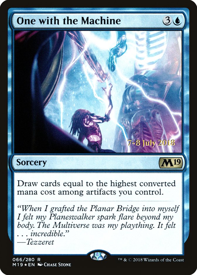 One with the Machine [Core Set 2019 Prerelease Promos] | Deep Dive Games St. Marys