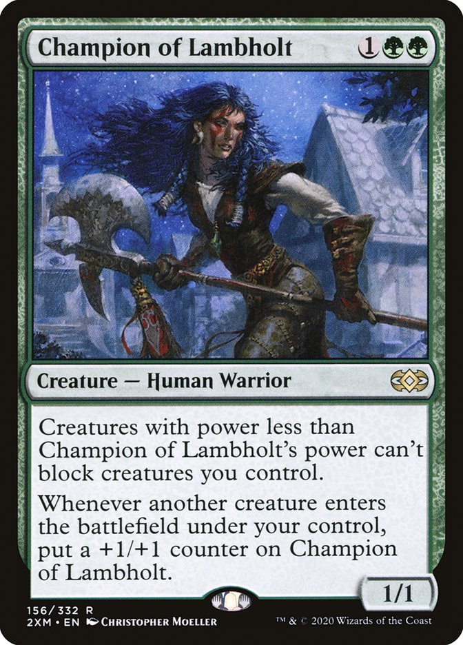 Champion of Lambholt [Double Masters] | Deep Dive Games St. Marys
