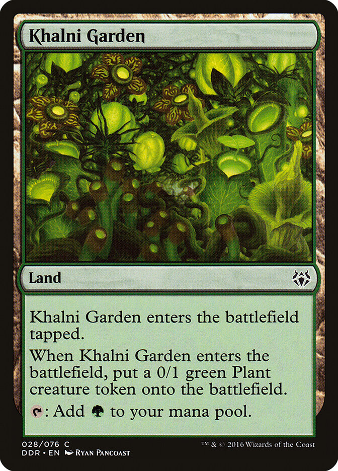 Khalni Garden [Duel Decks: Nissa vs. Ob Nixilis] | Deep Dive Games St. Marys