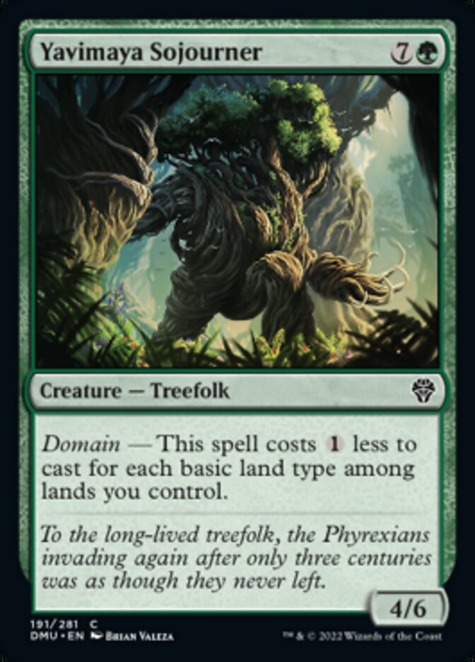 Yavimaya Sojourner [Dominaria United] | Deep Dive Games St. Marys