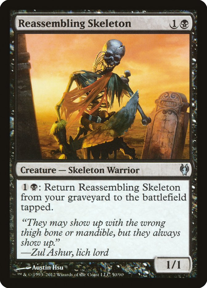 Reassembling Skeleton [Duel Decks: Izzet vs. Golgari] | Deep Dive Games St. Marys