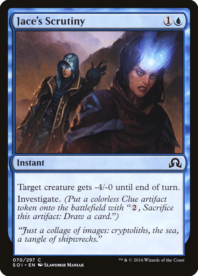 Jace's Scrutiny [Shadows over Innistrad] | Deep Dive Games St. Marys