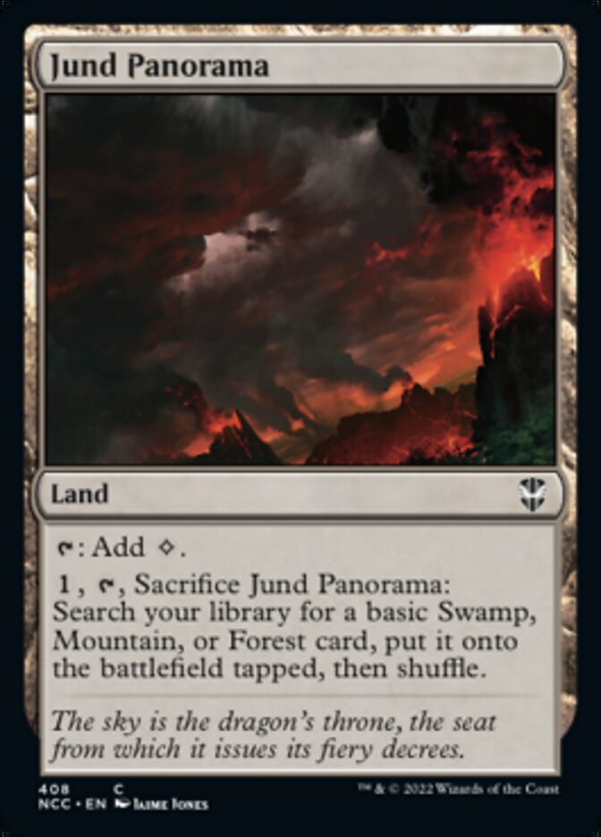 Jund Panorama [Streets of New Capenna Commander] | Deep Dive Games St. Marys
