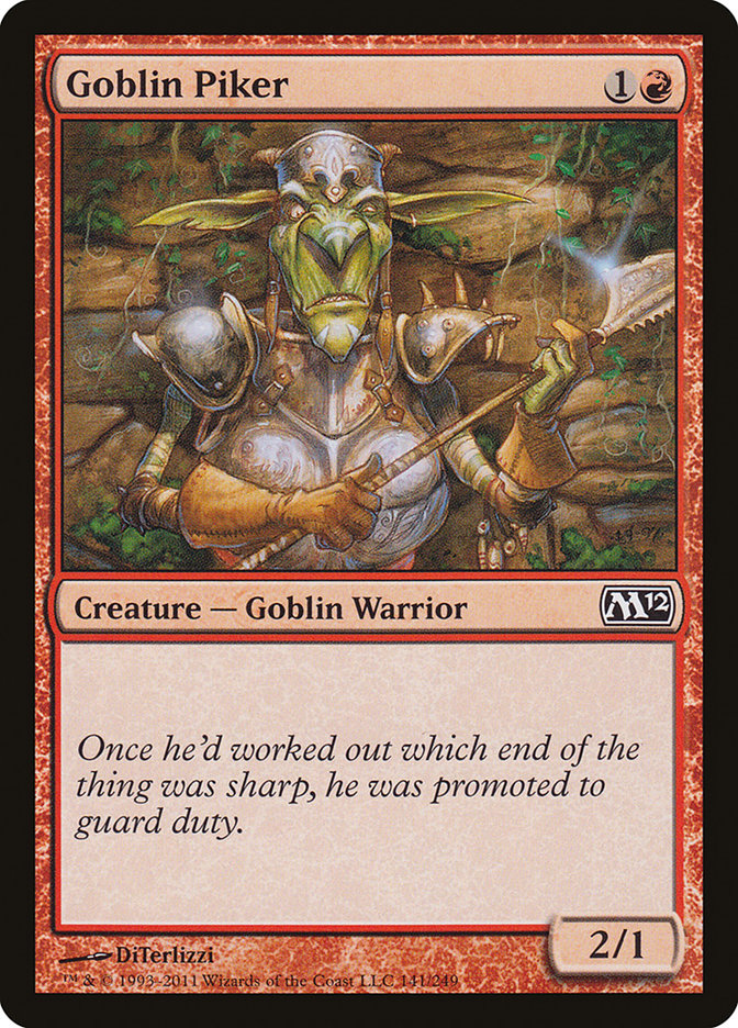 Goblin Piker [Magic 2012] | Deep Dive Games St. Marys