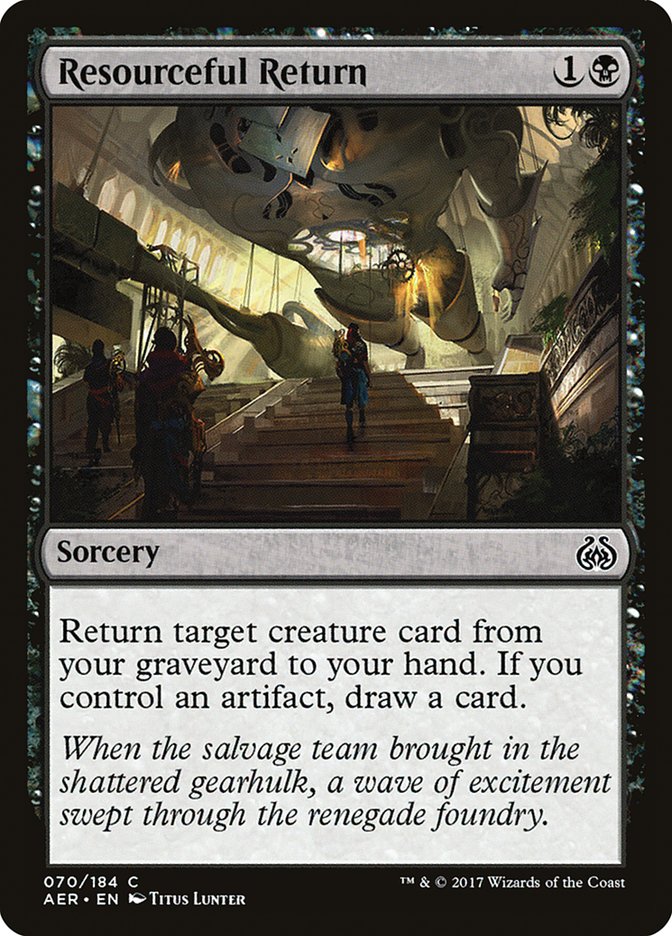 Resourceful Return [Aether Revolt] | Deep Dive Games St. Marys