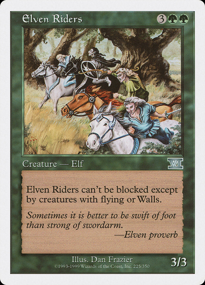 Elven Riders [Classic Sixth Edition] | Deep Dive Games St. Marys