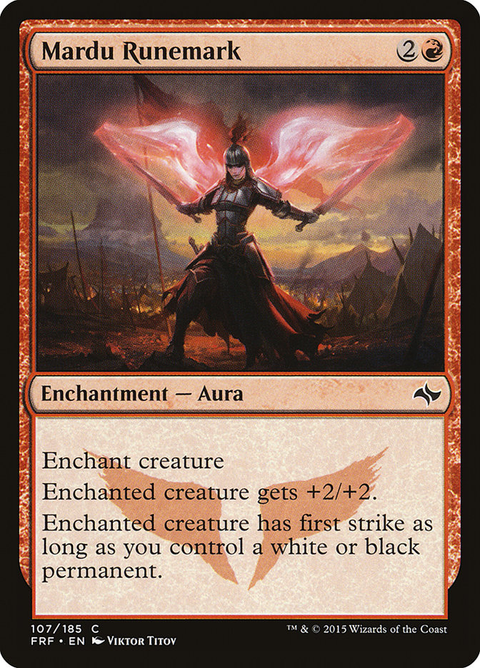 Mardu Runemark [Fate Reforged] | Deep Dive Games St. Marys