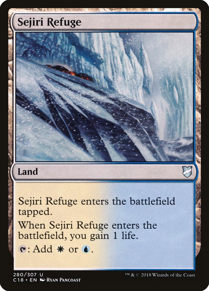 Sejiri Refuge [Commander 2018] | Deep Dive Games St. Marys