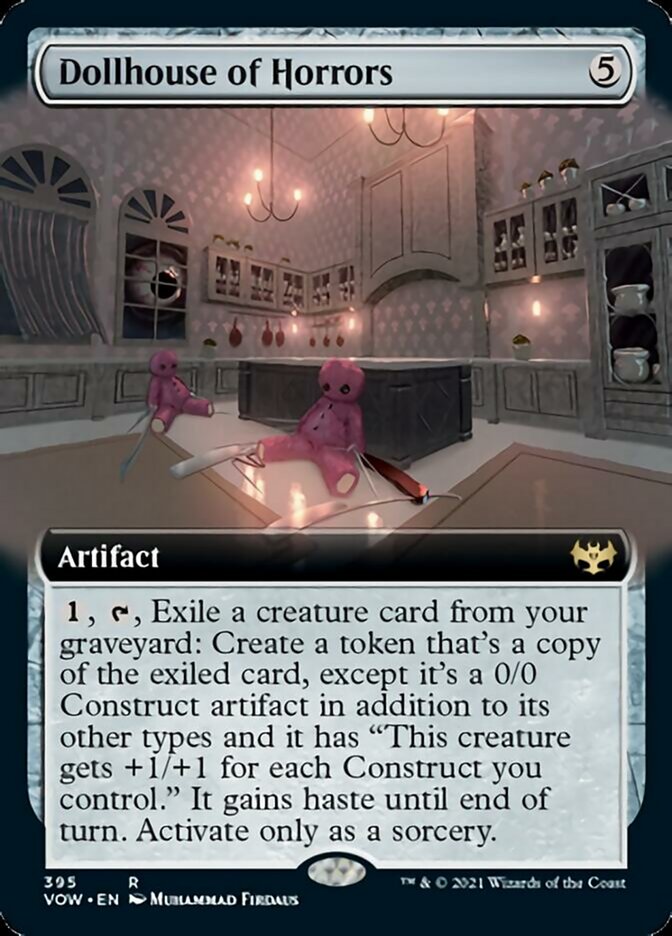 Dollhouse of Horrors (Extended Art) [Innistrad: Crimson Vow] | Deep Dive Games St. Marys