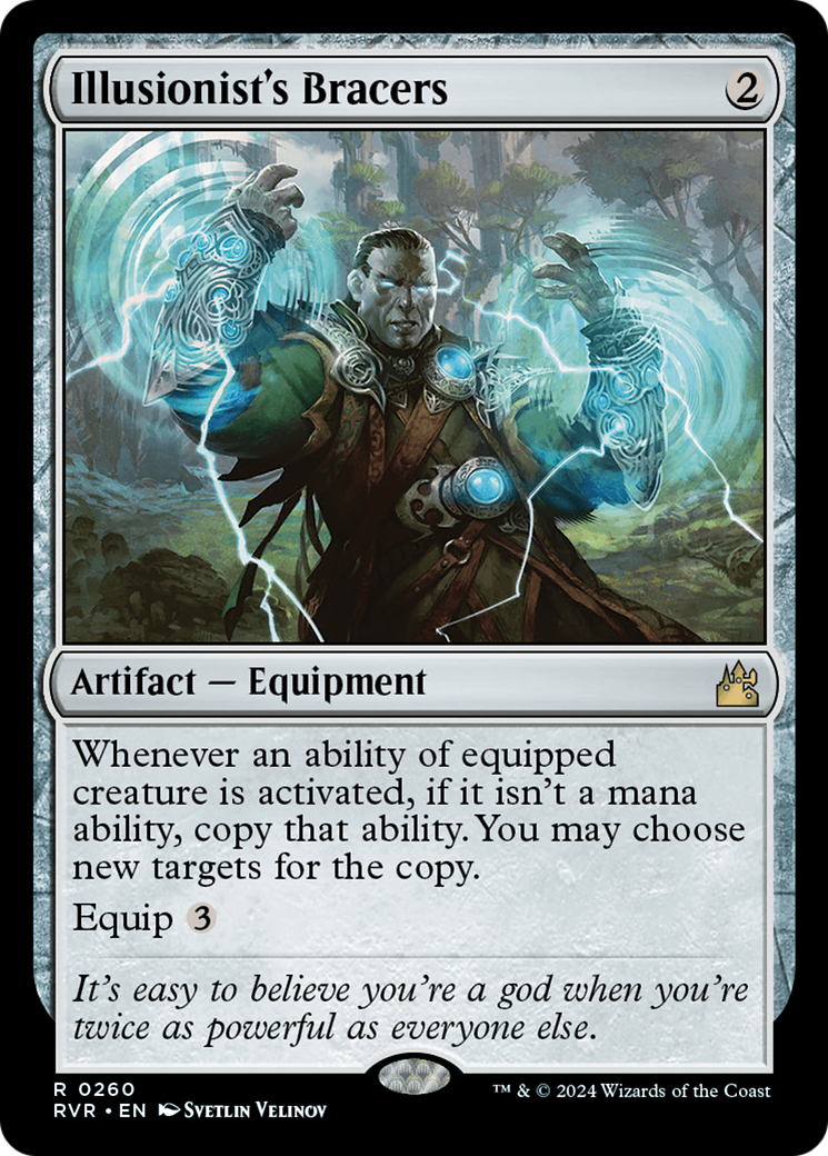 Illusionist's Bracers [Ravnica Remastered] | Deep Dive Games St. Marys