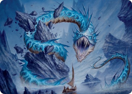 Biolume Serpent Art Card [Innistrad: Crimson Vow Art Series] | Deep Dive Games St. Marys