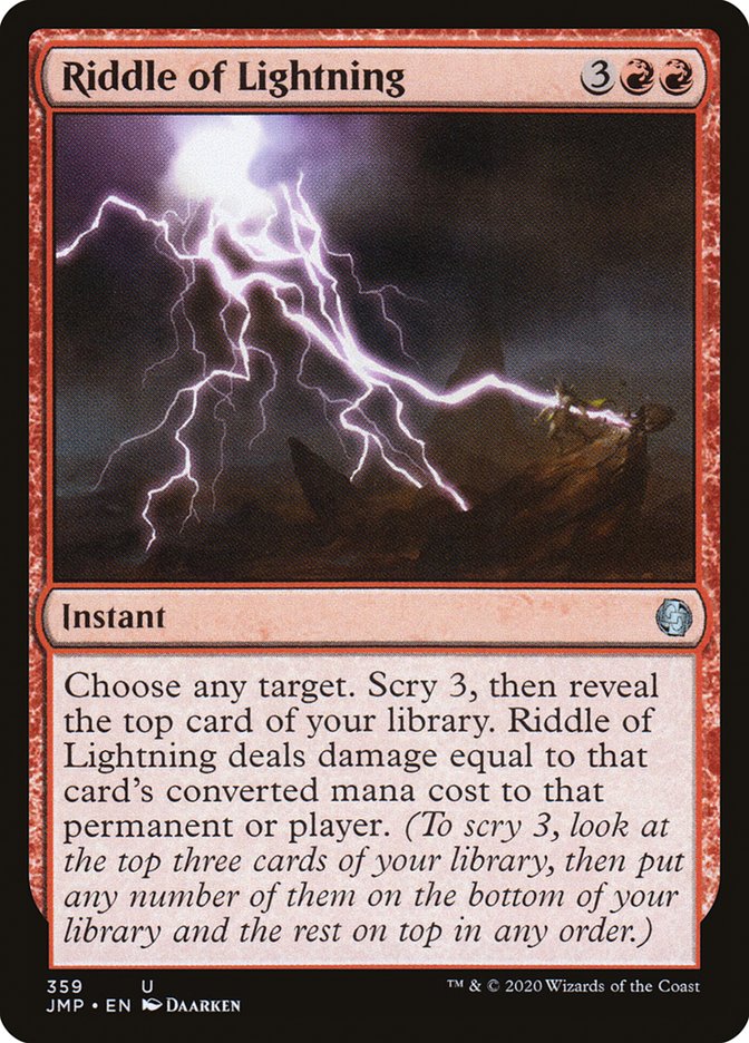 Riddle of Lightning [Jumpstart] | Deep Dive Games St. Marys