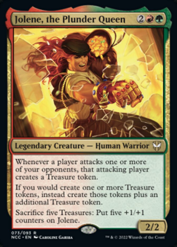 Jolene, the Plunder Queen [Streets of New Capenna Commander] | Deep Dive Games St. Marys