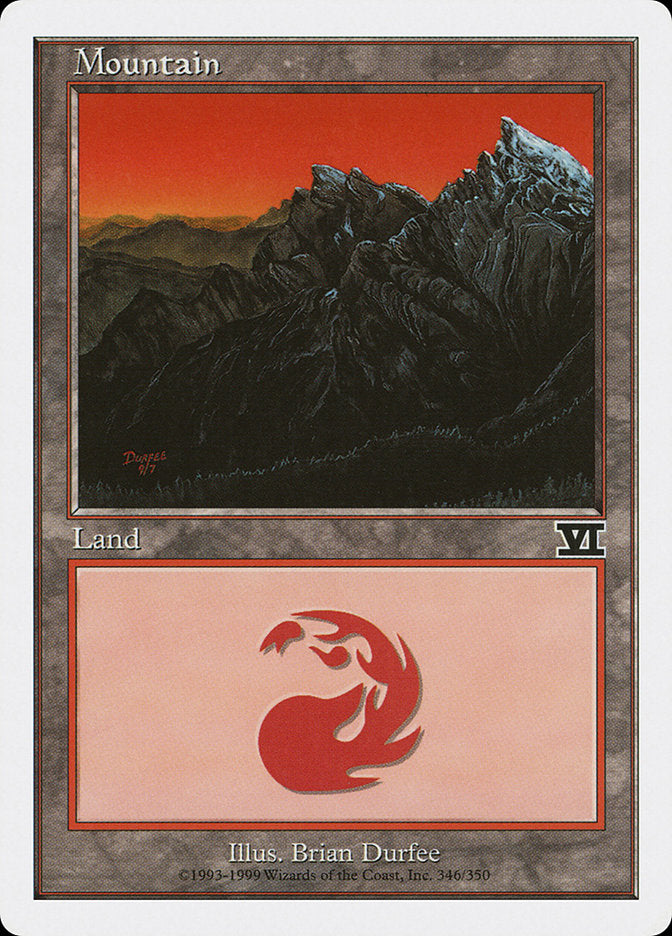 Mountain (346) [Classic Sixth Edition] | Deep Dive Games St. Marys