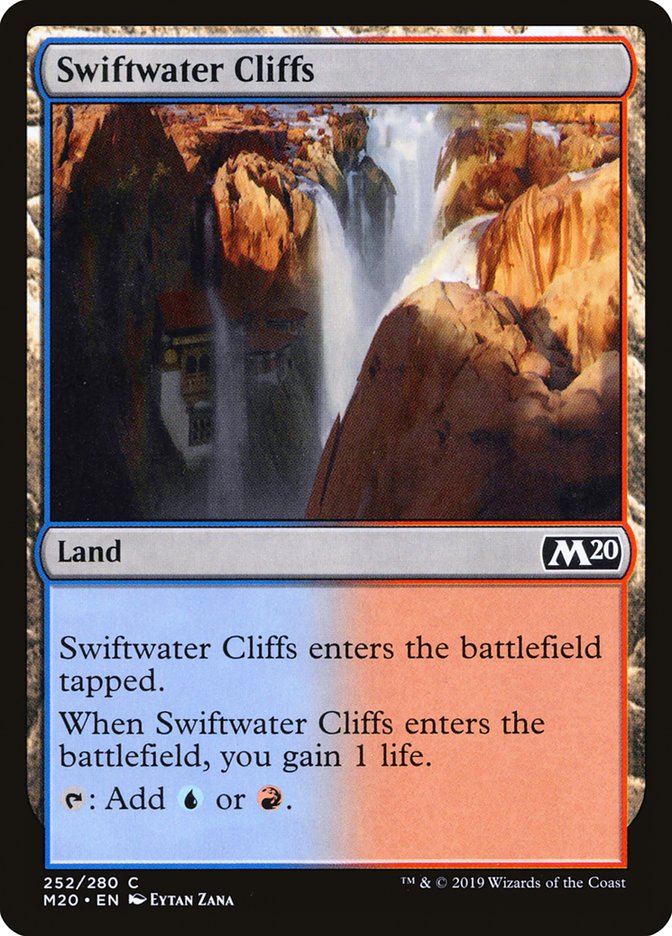 Swiftwater Cliffs [Core Set 2020] | Deep Dive Games St. Marys