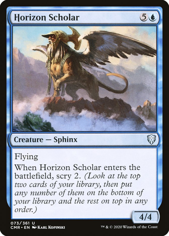 Horizon Scholar [Commander Legends] | Deep Dive Games St. Marys