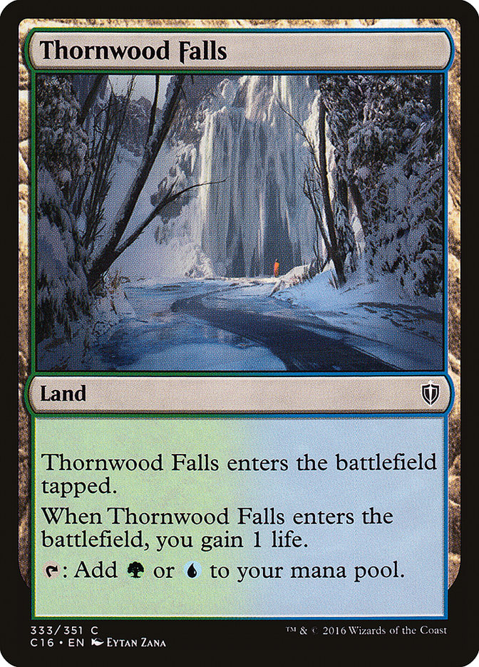 Thornwood Falls [Commander 2016] | Deep Dive Games St. Marys