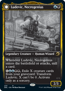 Ludevic, Necrogenius // Olag, Ludevic's Hubris [Innistrad: Double Feature] | Deep Dive Games St. Marys