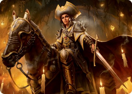 Seasoned Cathar Art Card [Innistrad: Midnight Hunt Art Series] | Deep Dive Games St. Marys
