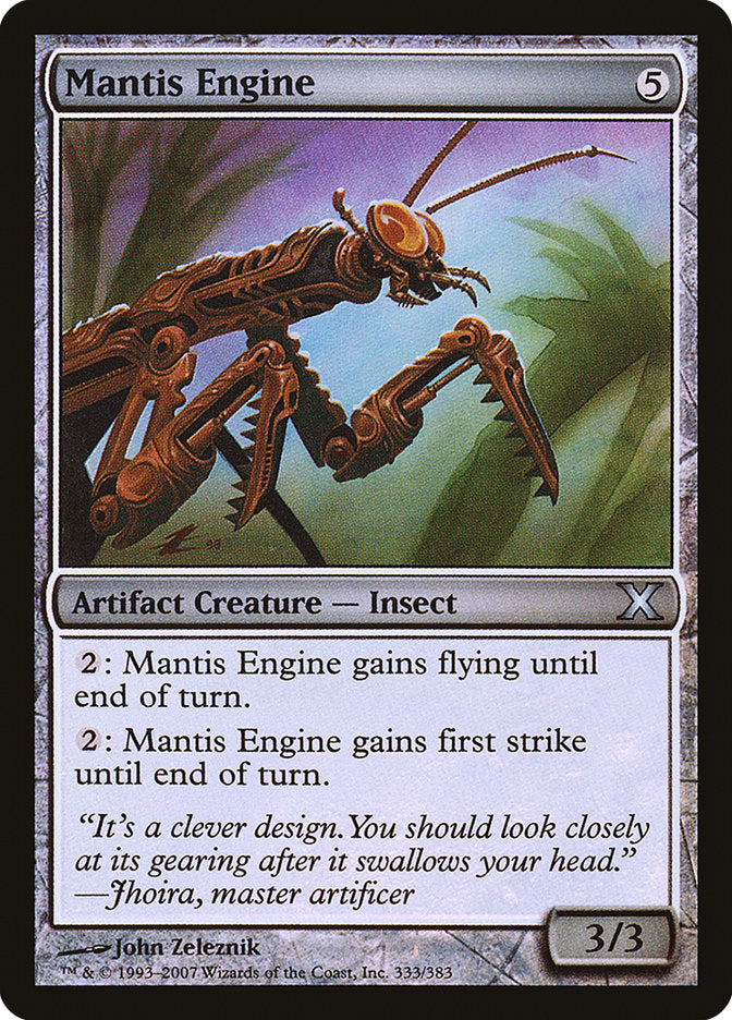 Mantis Engine (Premium Foil) [Tenth Edition] | Deep Dive Games St. Marys
