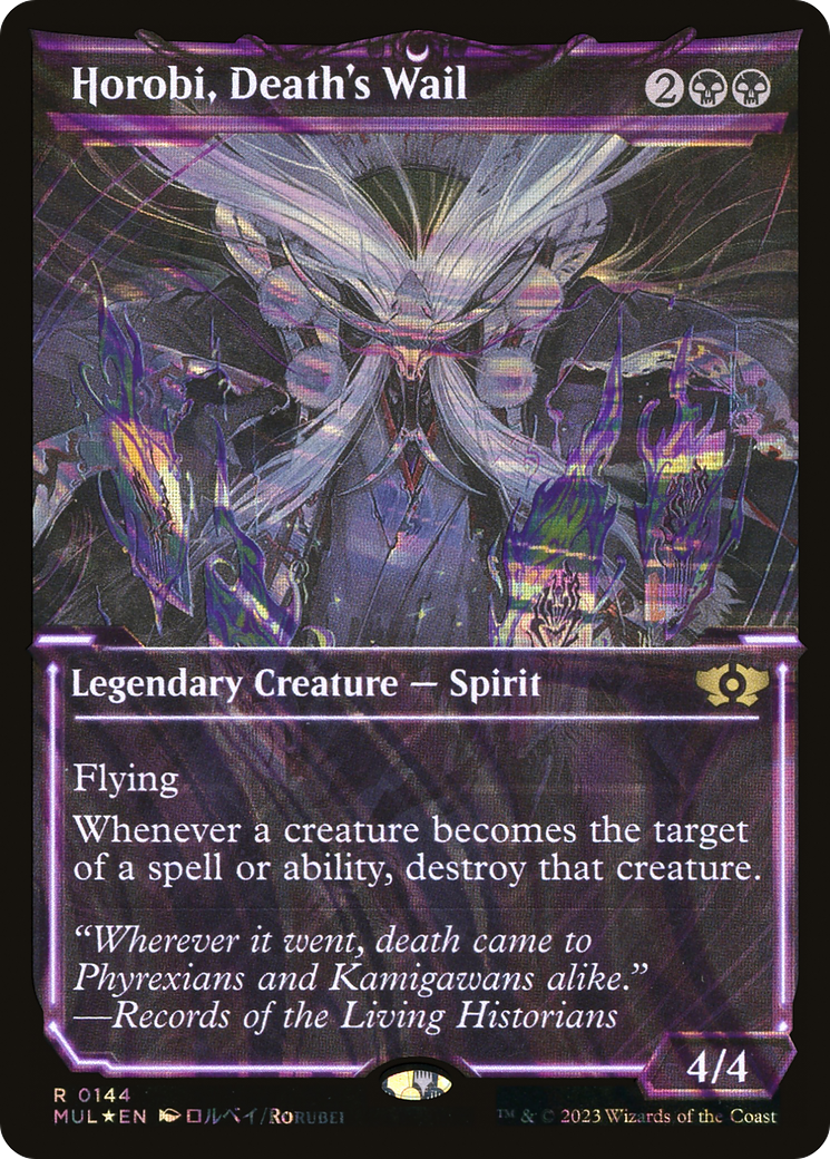 Horobi, Death's Wail (Halo Foil) [Multiverse Legends] | Deep Dive Games St. Marys