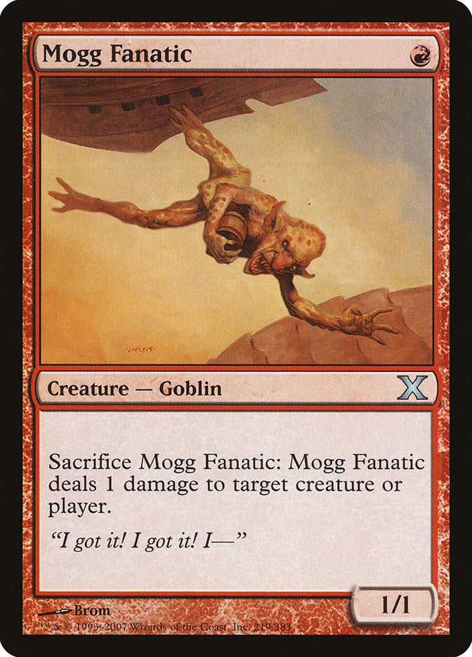 Mogg Fanatic [Tenth Edition] | Deep Dive Games St. Marys