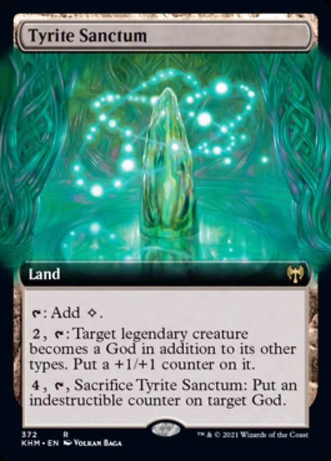Tyrite Sanctum (Extended Art) [Kaldheim] | Deep Dive Games St. Marys