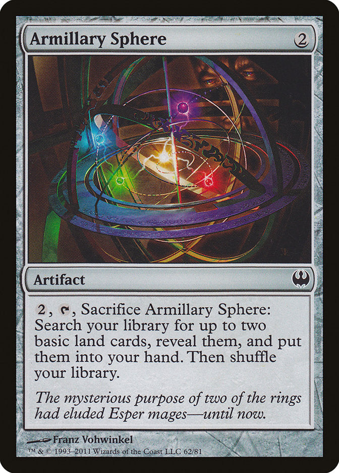 Armillary Sphere [Duel Decks: Knights vs. Dragons] | Deep Dive Games St. Marys