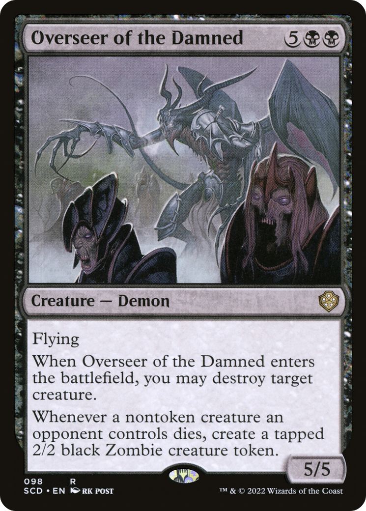 Overseer of the Damned [Starter Commander Decks] | Deep Dive Games St. Marys