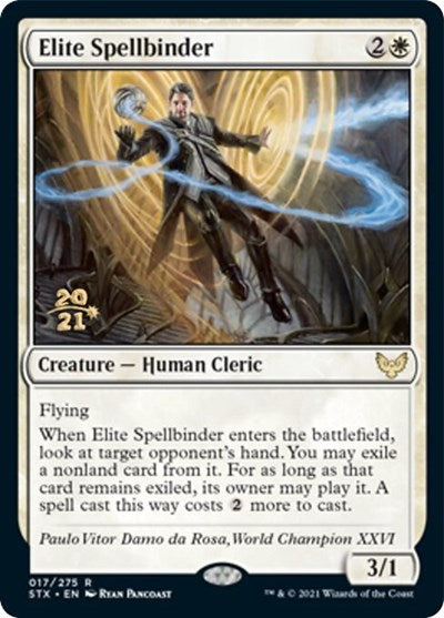 Elite Spellbinder [Strixhaven: School of Mages Prerelease Promos] | Deep Dive Games St. Marys