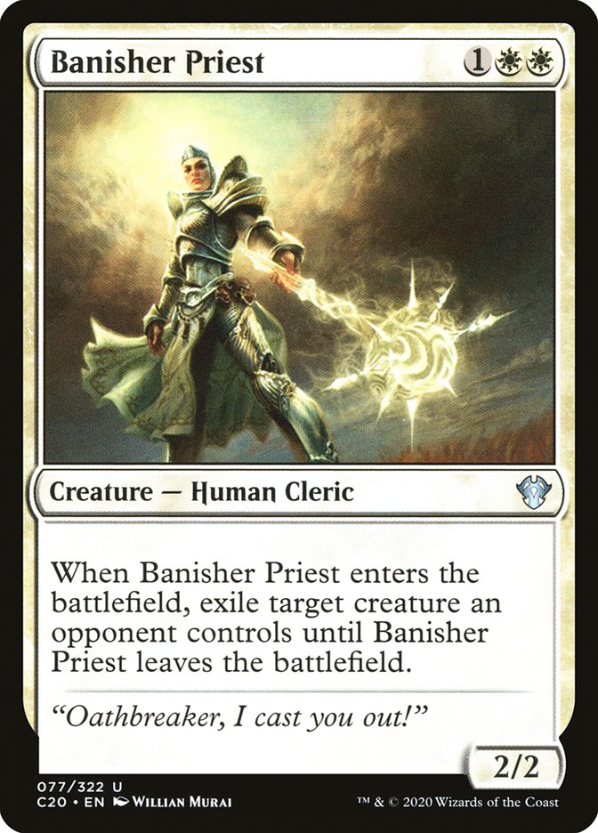 Banisher Priest [Commander 2020] | Deep Dive Games St. Marys