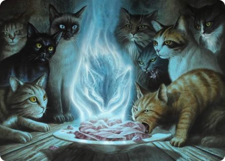 Can't Stay Away Art Card [Innistrad: Midnight Hunt Art Series] | Deep Dive Games St. Marys