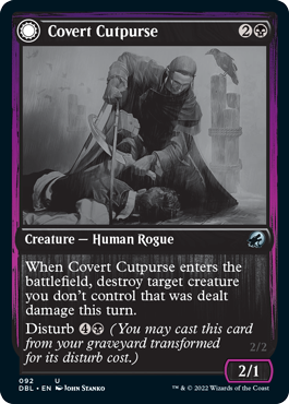 Covert Cutpurse // Covetous Geist [Innistrad: Double Feature] | Deep Dive Games St. Marys