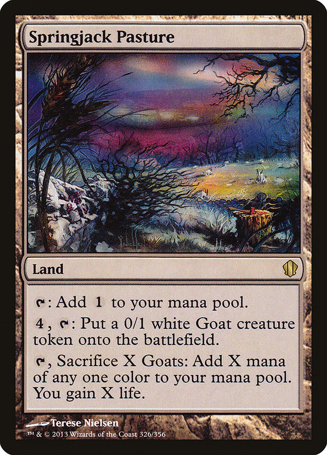 Springjack Pasture [Commander 2013] | Deep Dive Games St. Marys