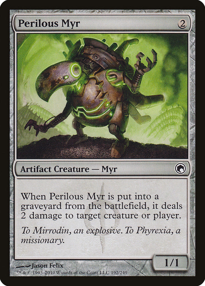 Perilous Myr [Scars of Mirrodin] | Deep Dive Games St. Marys