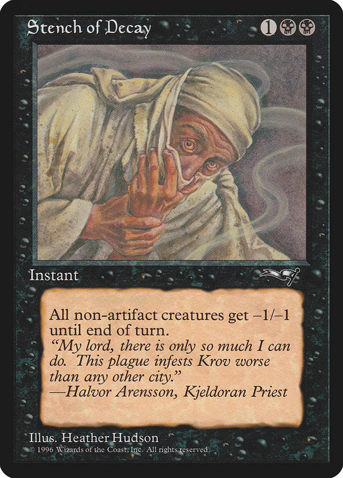 Stench of Decay (Covering Mouth) [Alliances] | Deep Dive Games St. Marys
