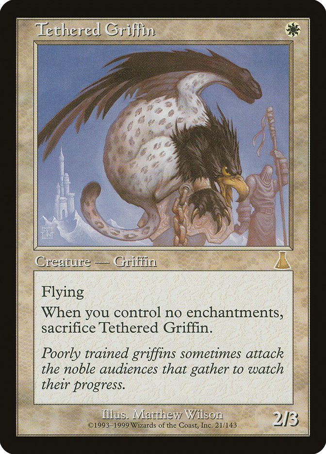 Tethered Griffin [Urza's Destiny] | Deep Dive Games St. Marys