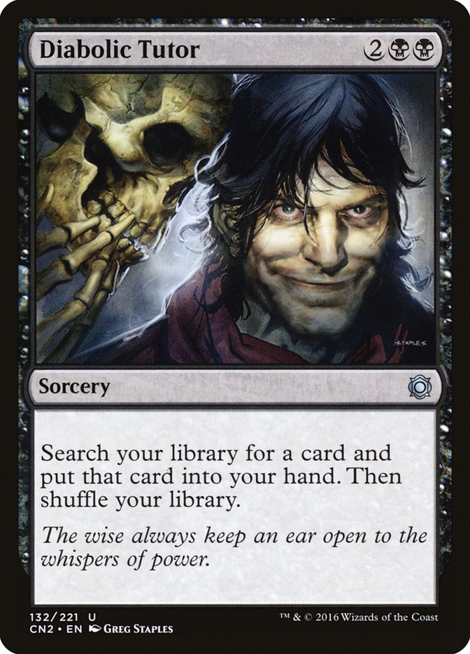 Diabolic Tutor [Conspiracy: Take the Crown] | Deep Dive Games St. Marys