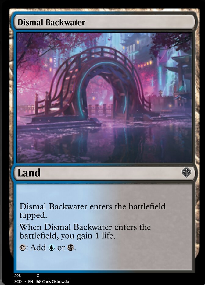 Dismal Backwater [Starter Commander Decks] | Deep Dive Games St. Marys