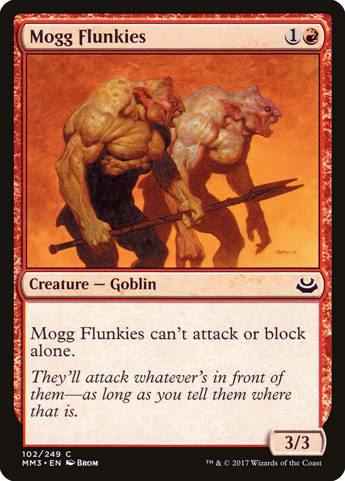 Mogg Flunkies [Modern Masters 2017] | Deep Dive Games St. Marys