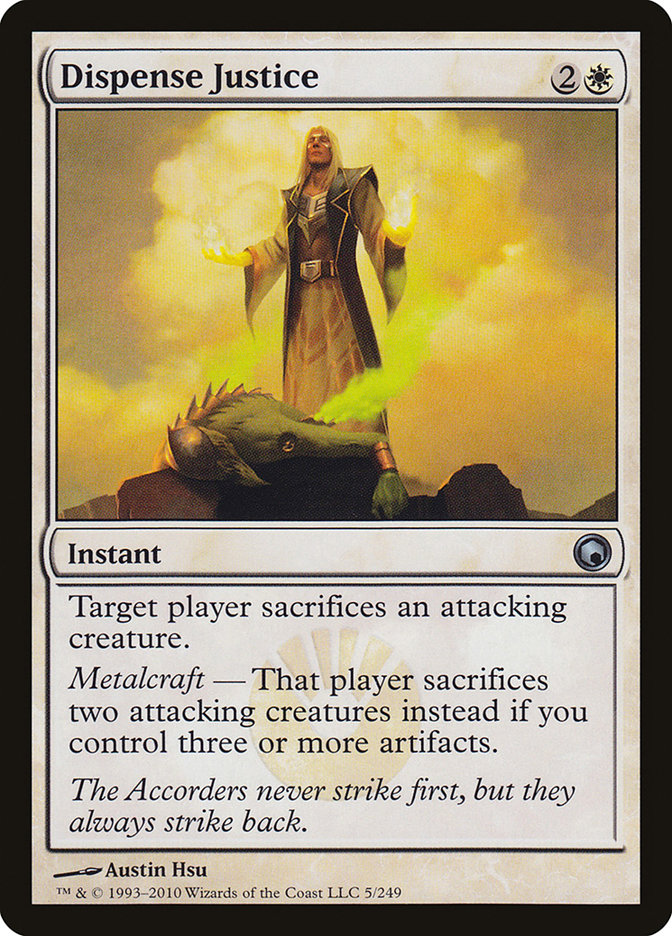 Dispense Justice [Scars of Mirrodin] | Deep Dive Games St. Marys