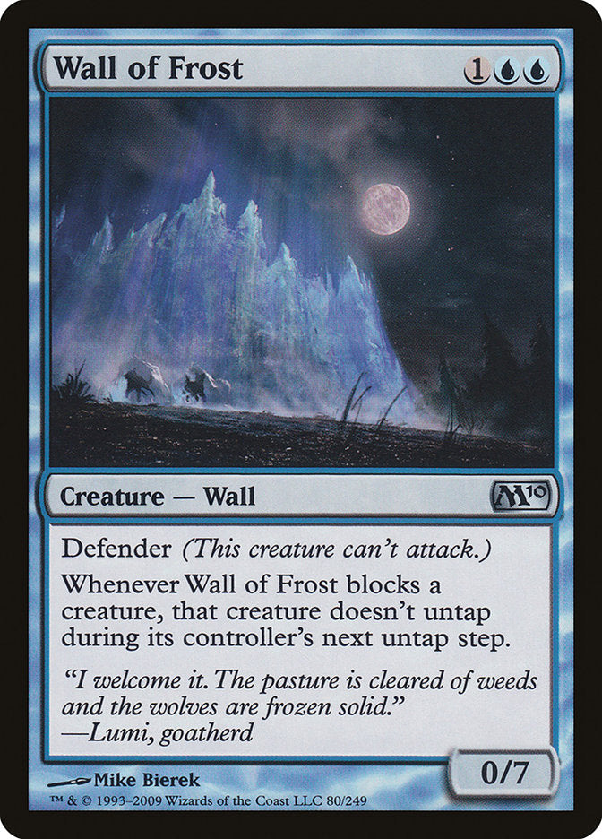 Wall of Frost [Magic 2010] | Deep Dive Games St. Marys