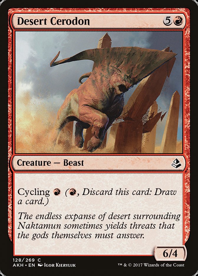Desert Cerodon [Amonkhet] | Deep Dive Games St. Marys