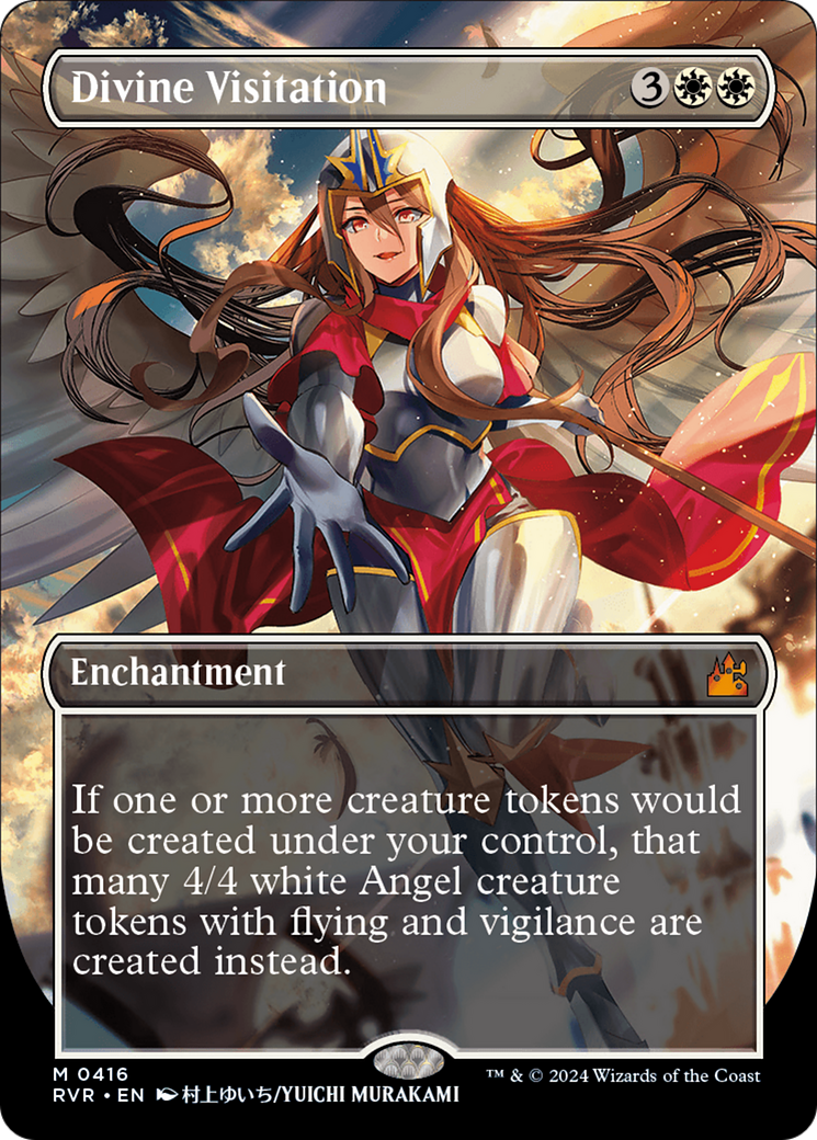 Divine Visitation (Anime Borderless) [Ravnica Remastered] | Deep Dive Games St. Marys