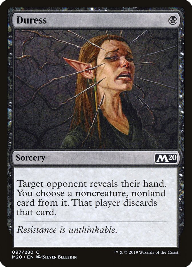 Duress [Core Set 2020] | Deep Dive Games St. Marys