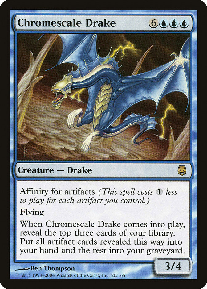 Chromescale Drake [Darksteel] | Deep Dive Games St. Marys