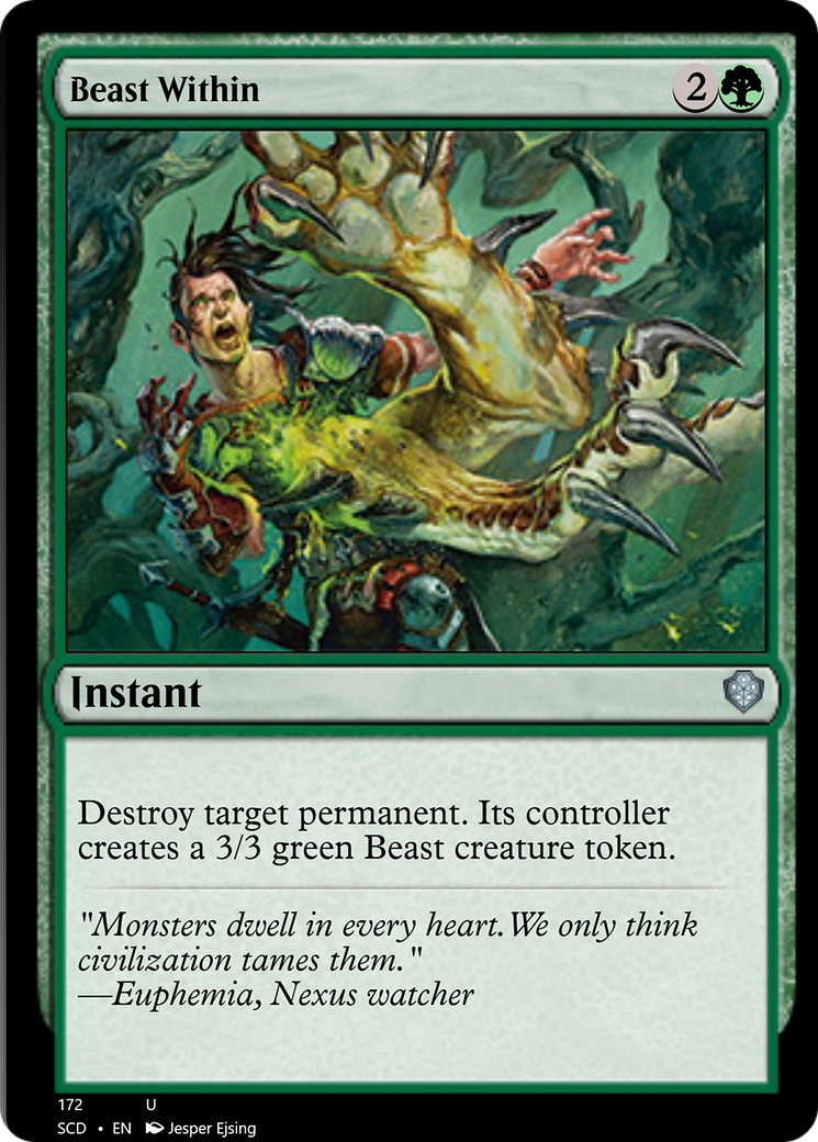 Beast Within [Starter Commander Decks] | Deep Dive Games St. Marys