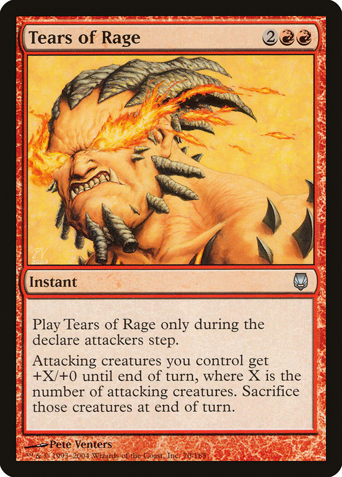 Tears of Rage [Darksteel] | Deep Dive Games St. Marys