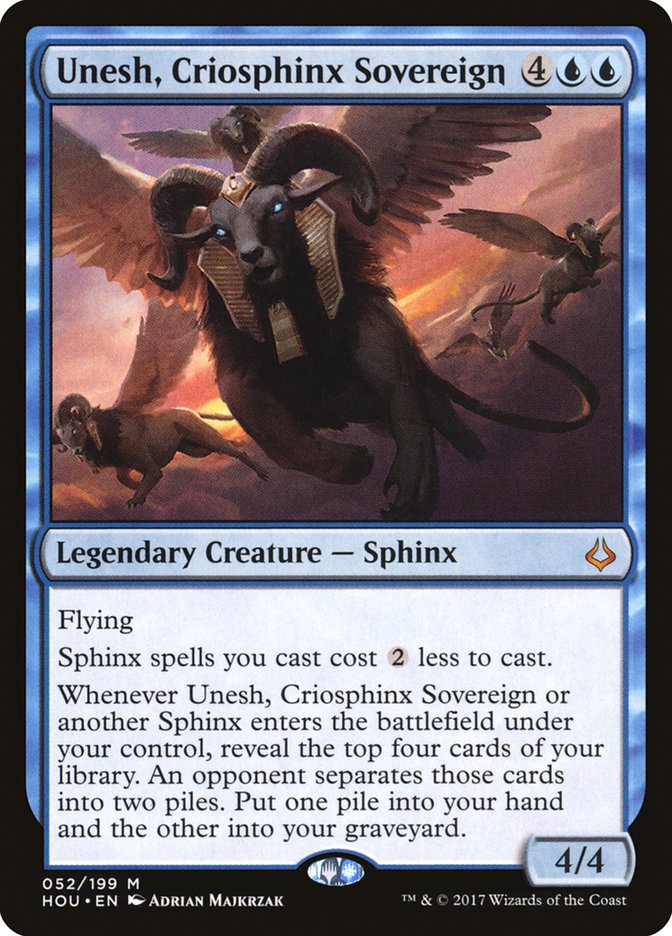 Unesh, Criosphinx Sovereign [Hour of Devastation] | Deep Dive Games St. Marys